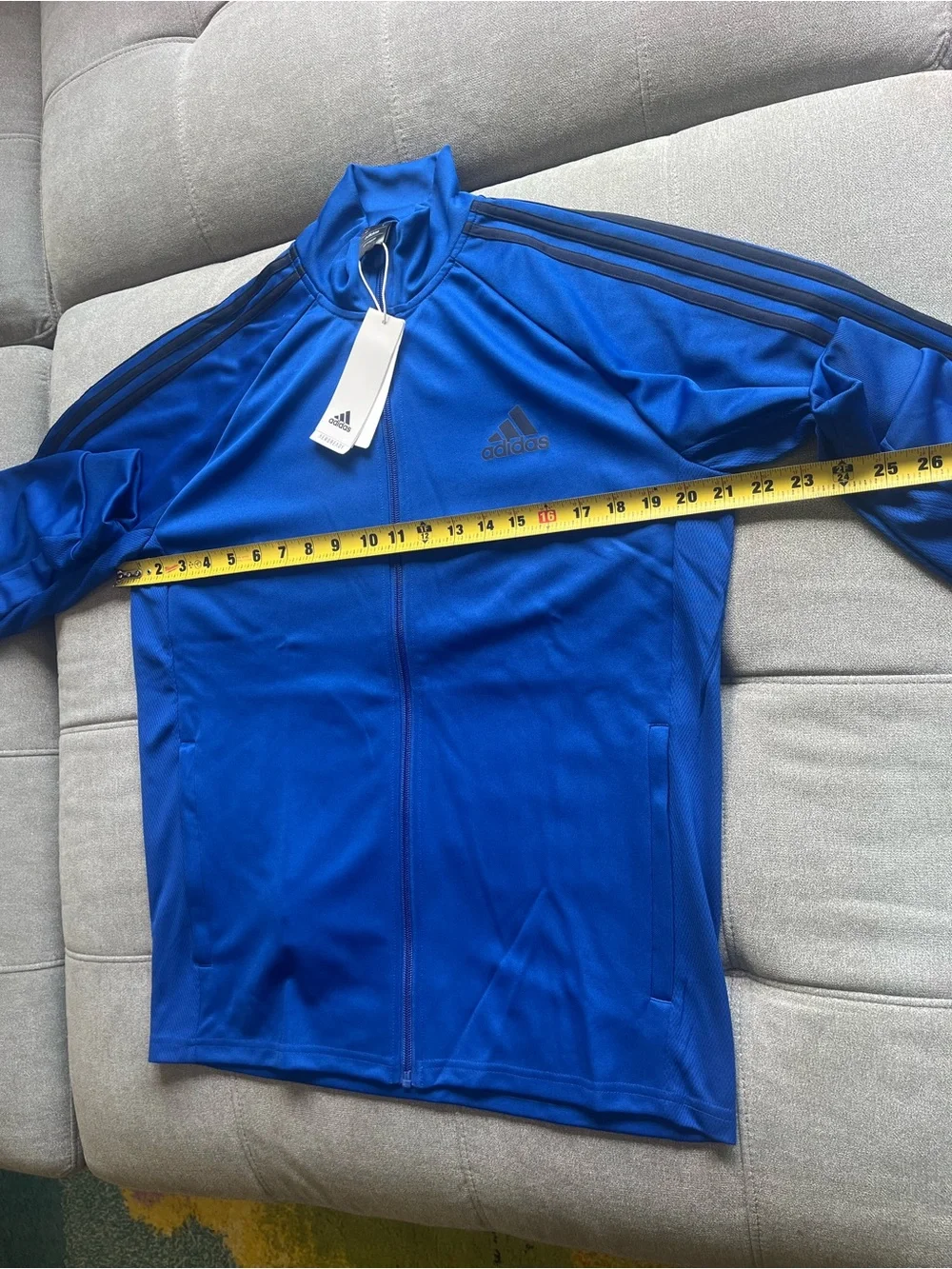 NWT adidas AEROREADY Sereno Cut 3-Stripes Track Suit Blue Men’s Medium